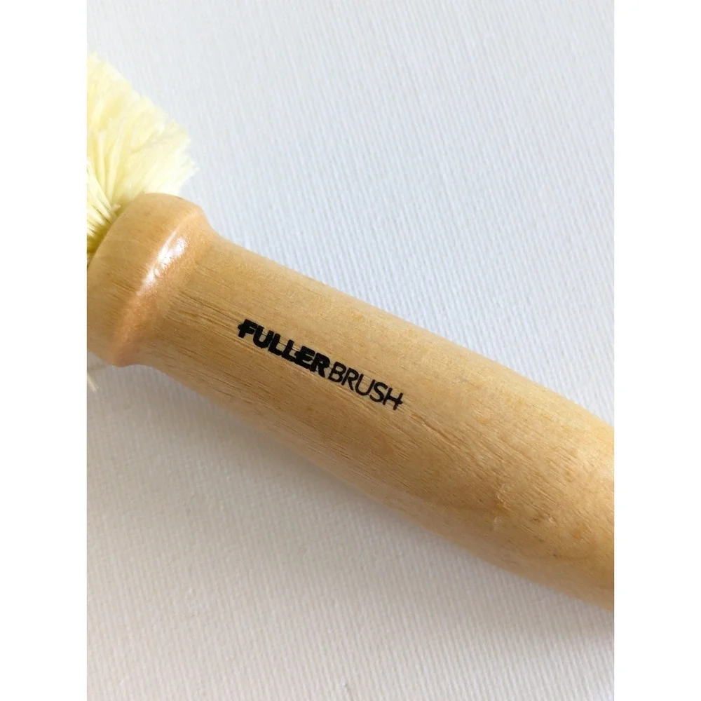 Fuller Brush Clothes and Upholstery Brush Lint Dust Fur Hair Removal Wood Handle